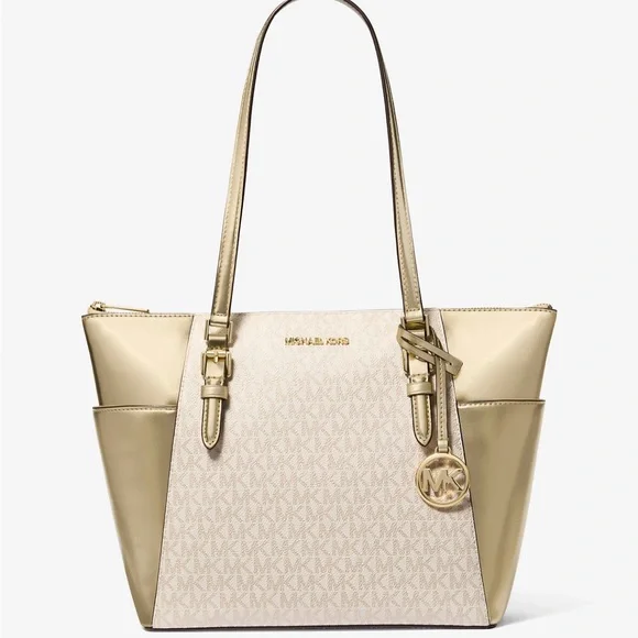 $25 Dollar ENTRY- with 🎁 for 💥$448 NEW- Michael Kors Gold - ONLY 25 entries!💥 - Picture 5 of 16